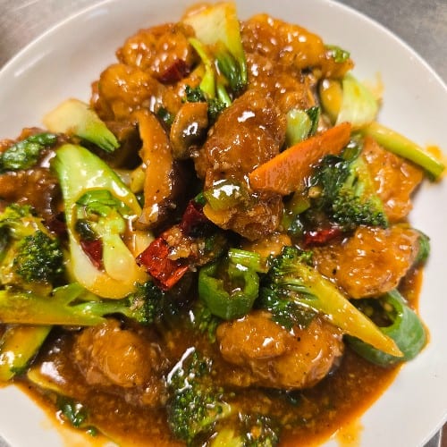 C3. Hot Pepper Chicken.