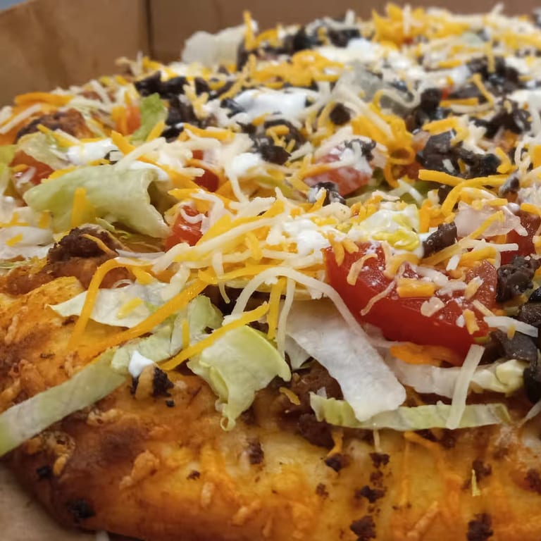 Borkholder Taco Pizza