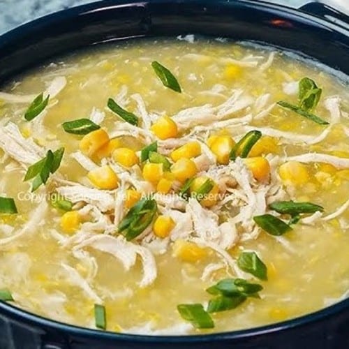 22. Chicken Corn Soup.