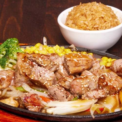 Filet Mignon Teriyaki.