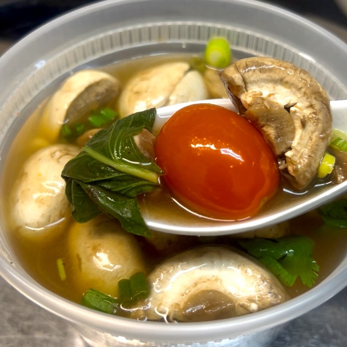 Tom Yum (Pot)- No coconut milk.