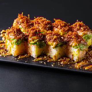 Spicy Roasted Miso Avocado Roll  (4 Pieces)