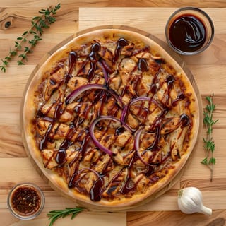 BBQ Grilled Chicken Pizza (Medium)