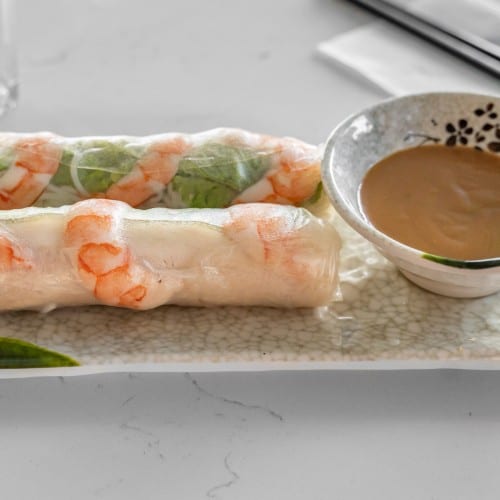 A1. Shrimp & Pork Spring Rolls (2) - Gỏi Cuốn.