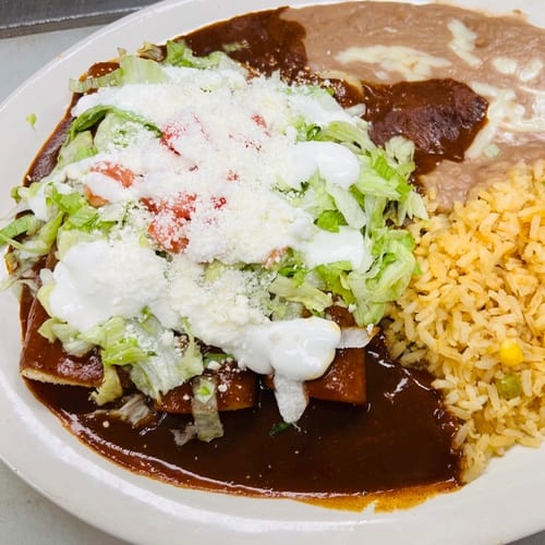 Enchiladas Mexicanas.