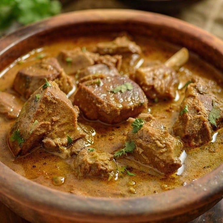 Chicken, Beef, Lamb or Goat Dansak.