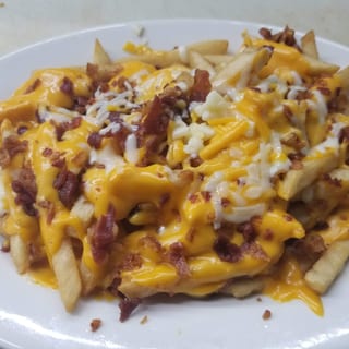 French Fries with Cheese & Bacon