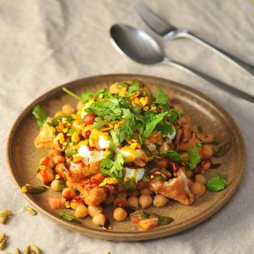Samosa Chaat.