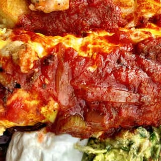 Chicken Fajita Omelet