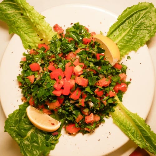 Tabouleh Salad.