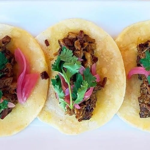 Smoked Brisket Taco.