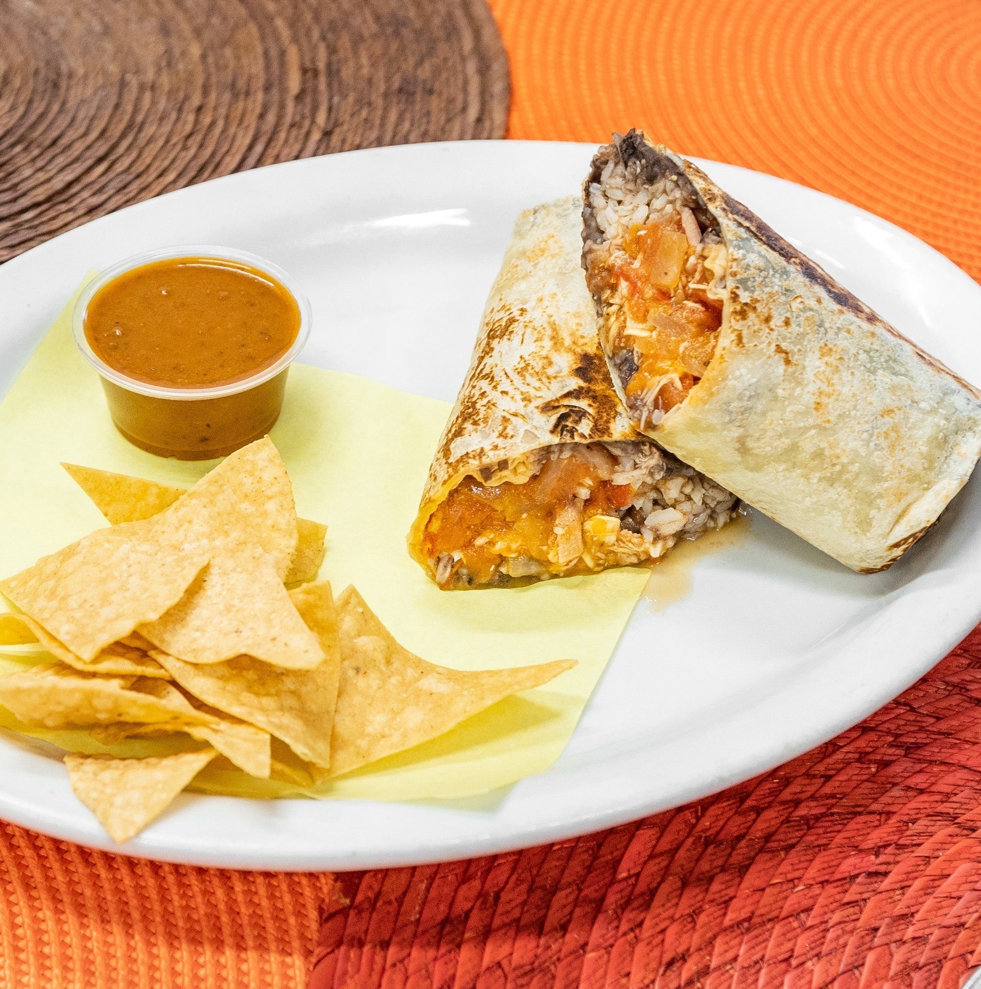 Burrito - Tinga De Pollo.