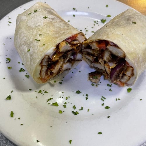 BBQ Chicken Wrap.