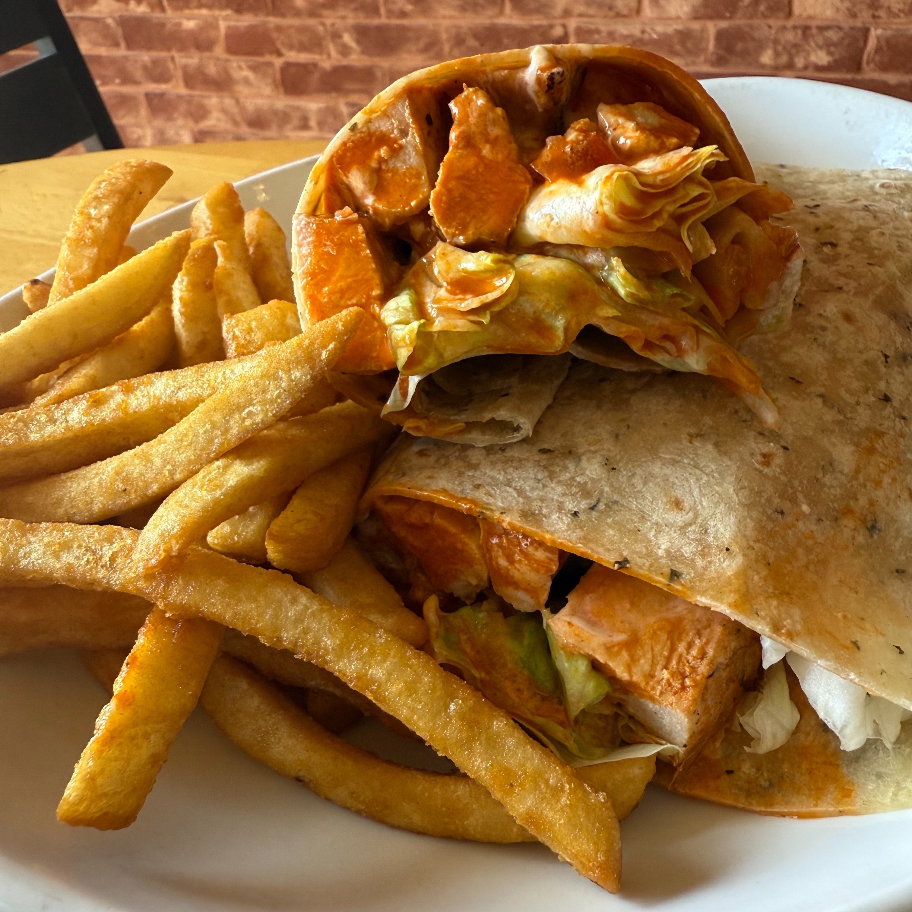 Buffalo Chicken Wrap.