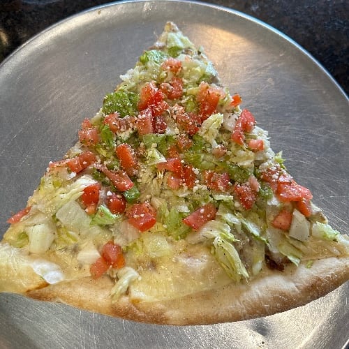 Cheese Steak Hoagie Pizza.