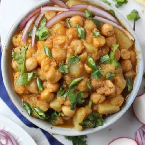 Aloo Chole.