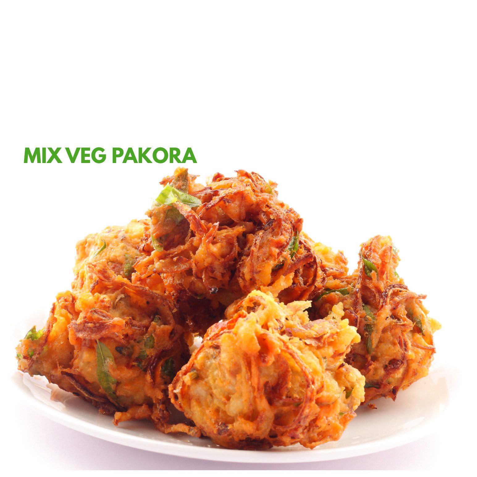 Mixed-Veg Pakoda  Vegan.