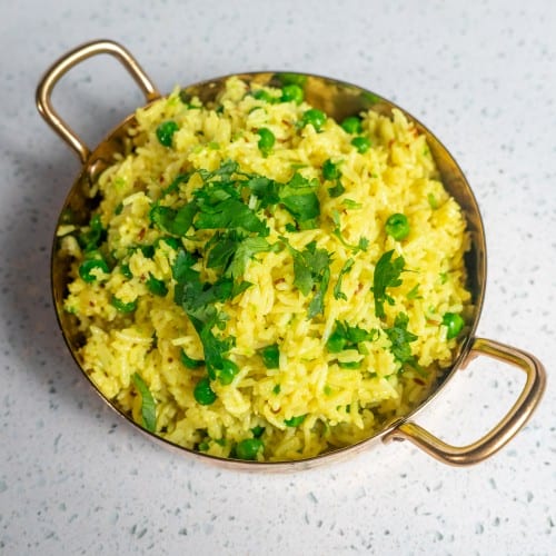 Peas Pilaf.