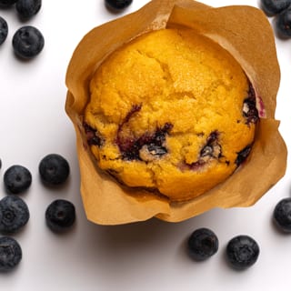 Corn Blueberry Muffin