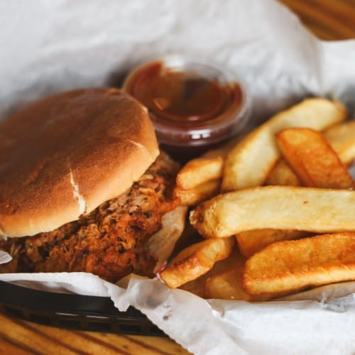 Little B Pork Sandwich.