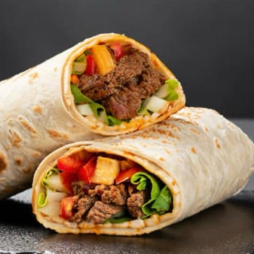 Beef Wrap.