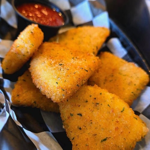 Mozzarella Cheese Planks.