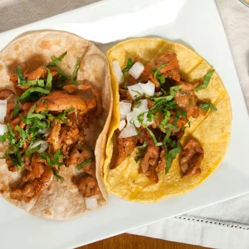 Pollo Asado Taco.