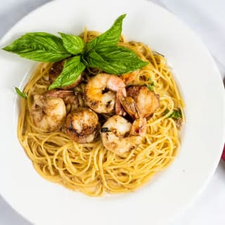 Capellini Shrimp & Scallops San Pietro