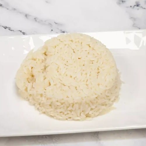 Steamed Rice.