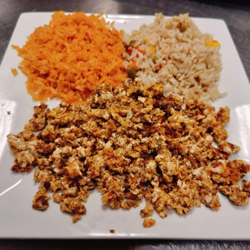 160. Huevos Con Chorizo.