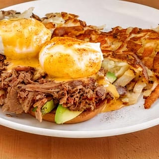 Smoked Brisket Bennie