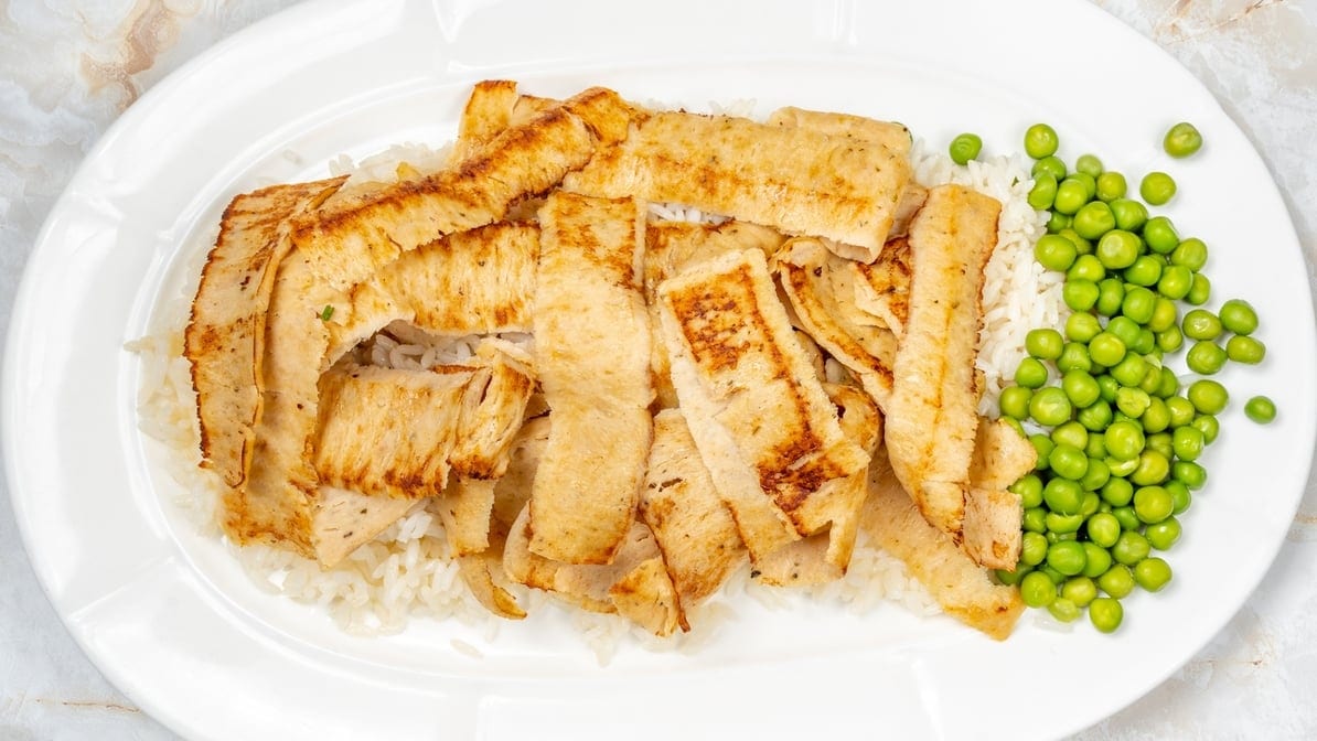 Chicken Gyro Dinner.