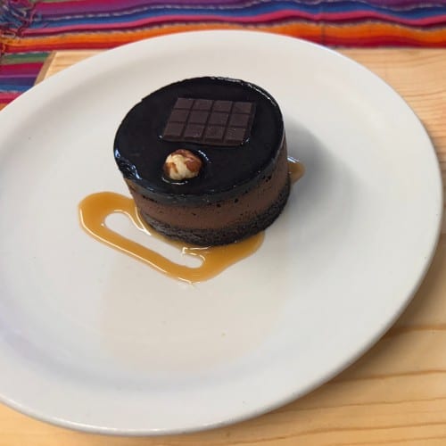 Chocolate Truffle Mouse Cake.