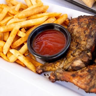 Jerk Chicken & Fries