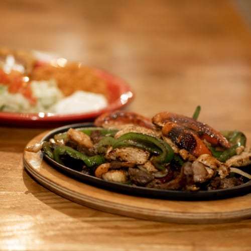 Sizzling Fajitas.