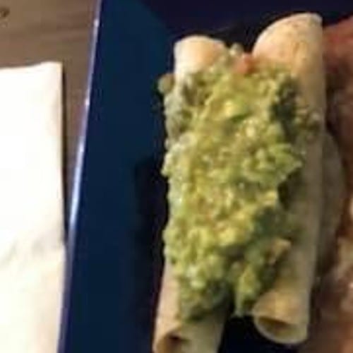 Flautas Tacos.