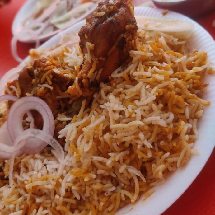 Pariwaar Chicken Wings Biryani.