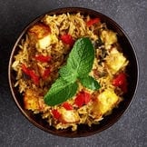 Paneer Biriyani.