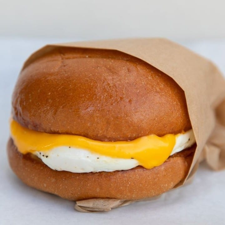 Eggs-N-Cheez Sandwich.