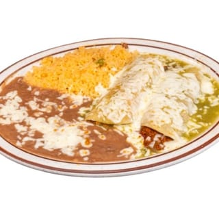 8. Two Enchiladas Verde