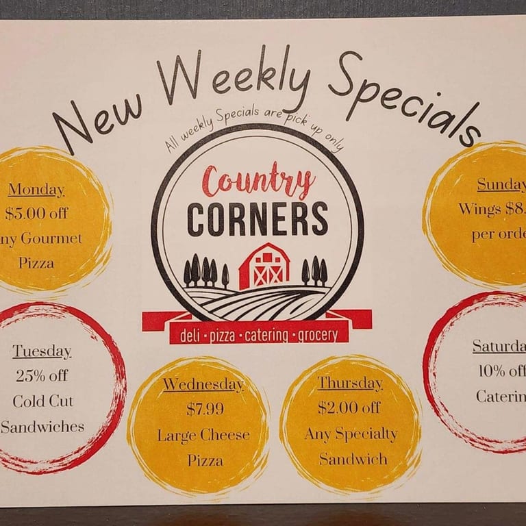 Weekly Specials: Save Big All Week Long