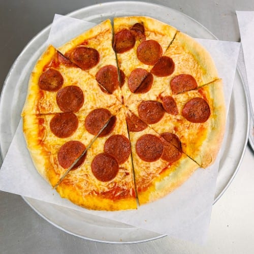 Pepper-No-Me  Pizza.