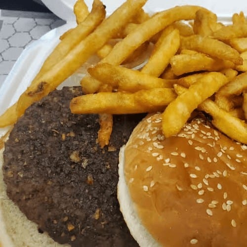 Turkey Cheeseburger.