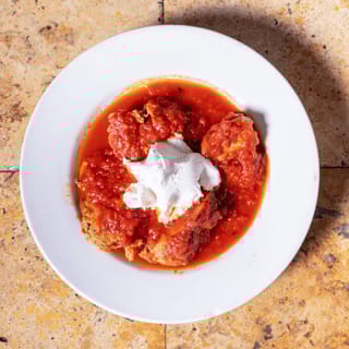 Grandma's Meatballs with Ricotta