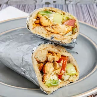 Chicken Kabob Wrap
