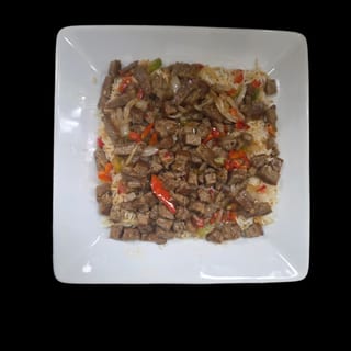 Gyro Over Rice Platter