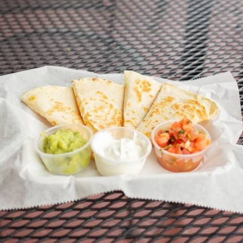 Oaxaca Quesadilla.