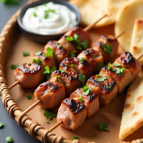 Pork Skewers.