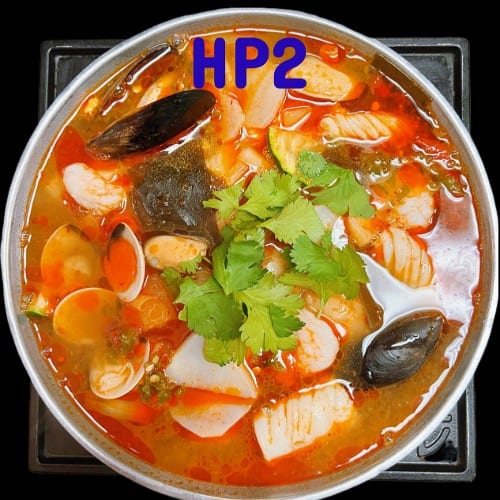 HP-2. Lemon Grass (Tom Yum) Seafood Hot Pot.