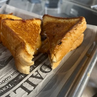 Grilled PB&J & Fries